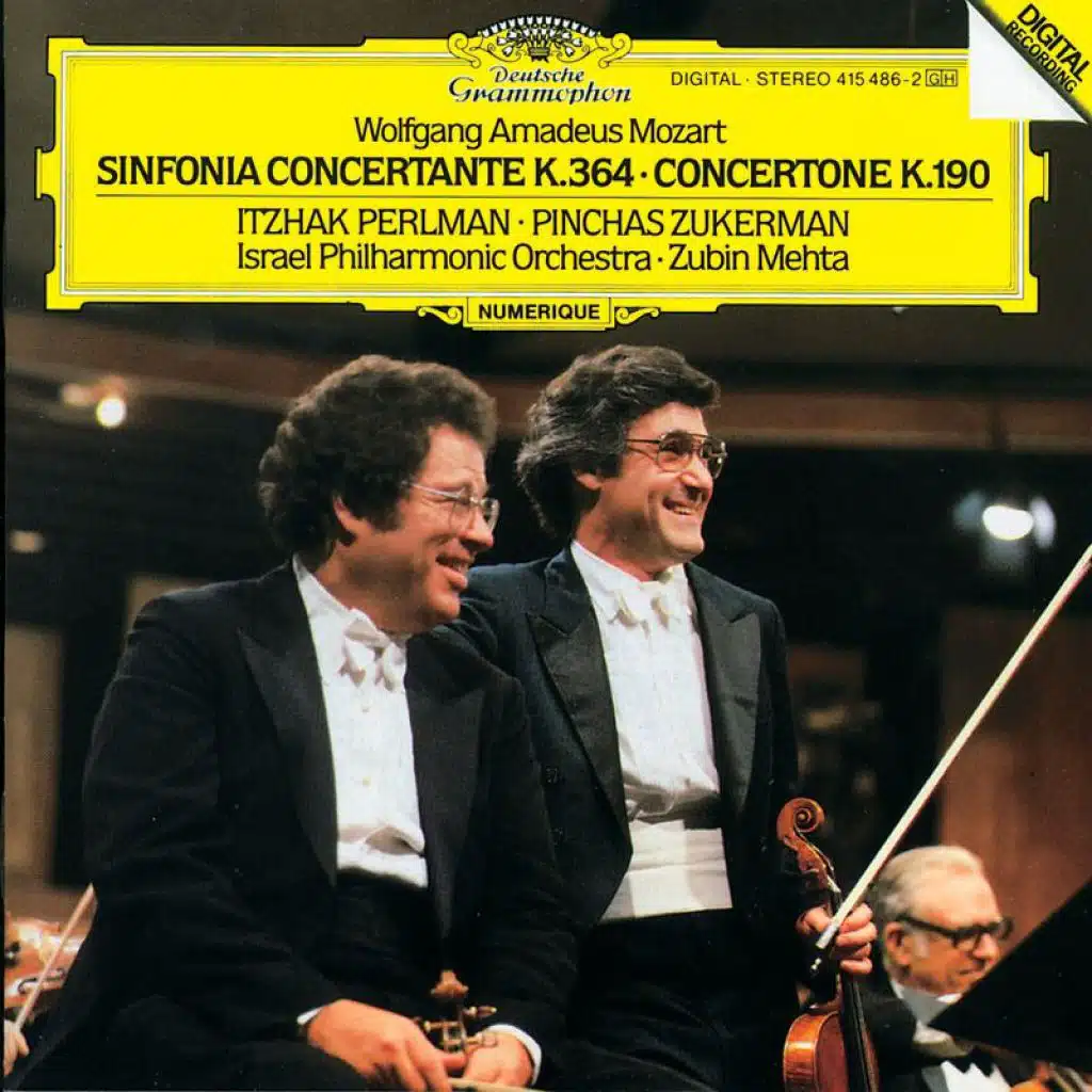 Mozart: Sinfonia concertante for Violin and Viola in E-Flat Major, K. 364: III. Presto (Live at Frederic R. Mann Auditorium, Tel Aviv, 1982)