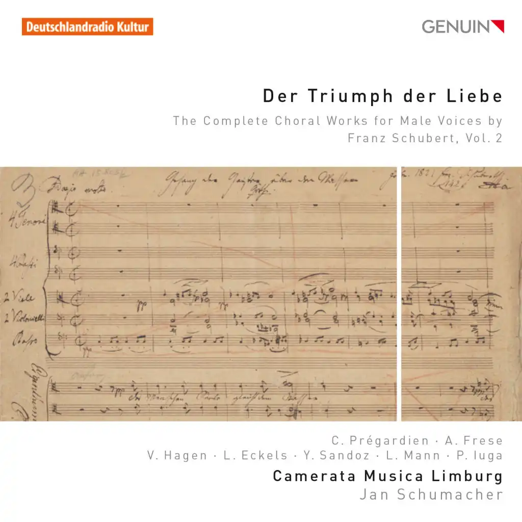 Schubert: Der Triumph der Liebe – The Complete Choral Works for Male Voices, Vol. 2