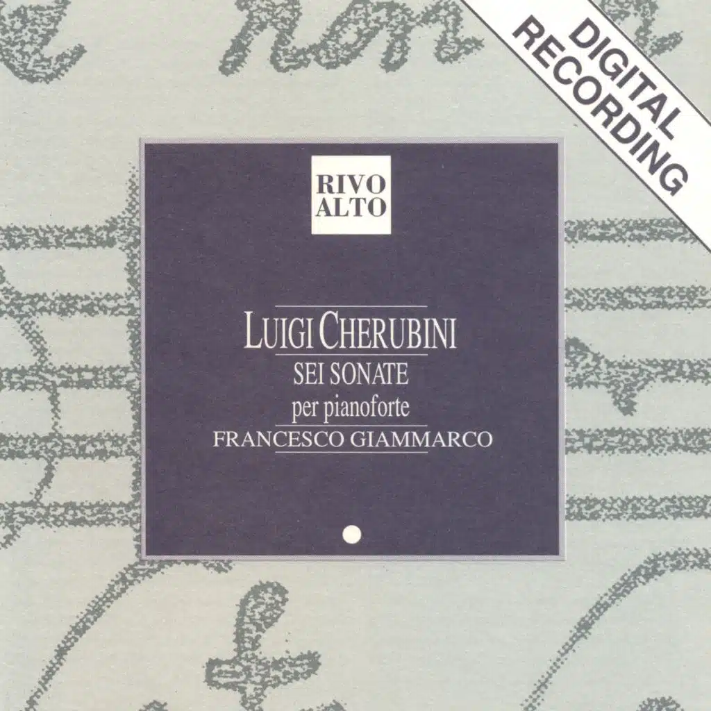 Cherubini: Sei Sonate per cimbalo, Sonata No. 3 in Si bem. maggiore: I. Allegro comodo (Per pianoforte)