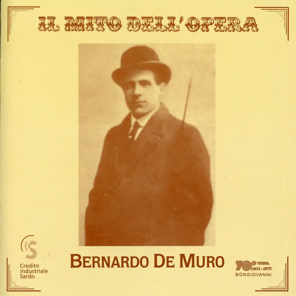 Il mito dell'Opera: Bernardo De Muro (1912-1955)