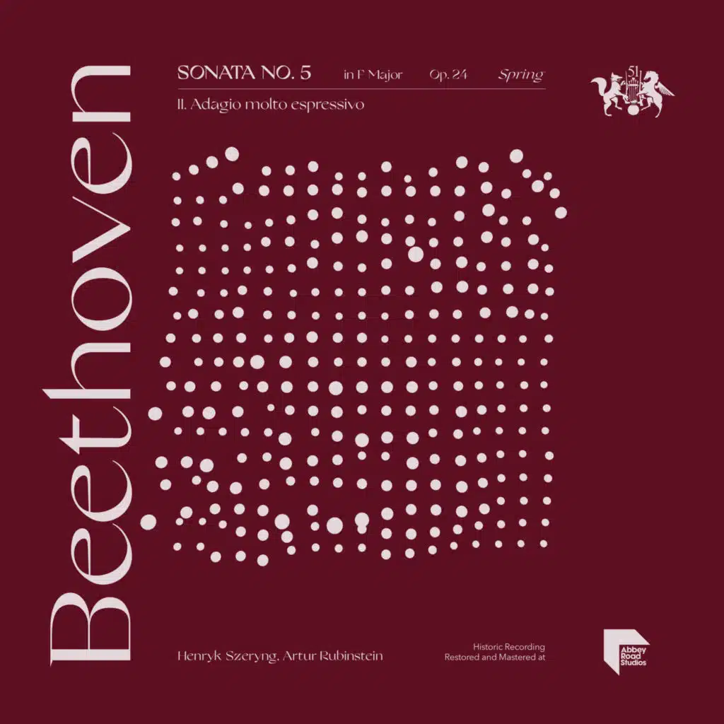 Sonata No. 5 in F Major, Op. 24 "Spring": II. Adagio molto espressivo