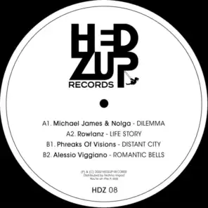 HDZ08 EP with Michael James & Nolga, Phreaks Of Visions, Rowlanz, Alessio Viggiano