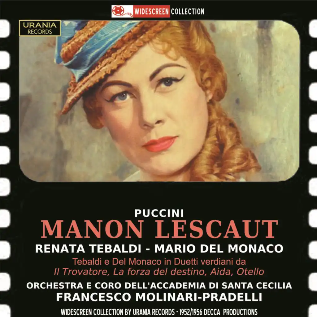 Manon Lescaut, Act I: Discendono, vediam!