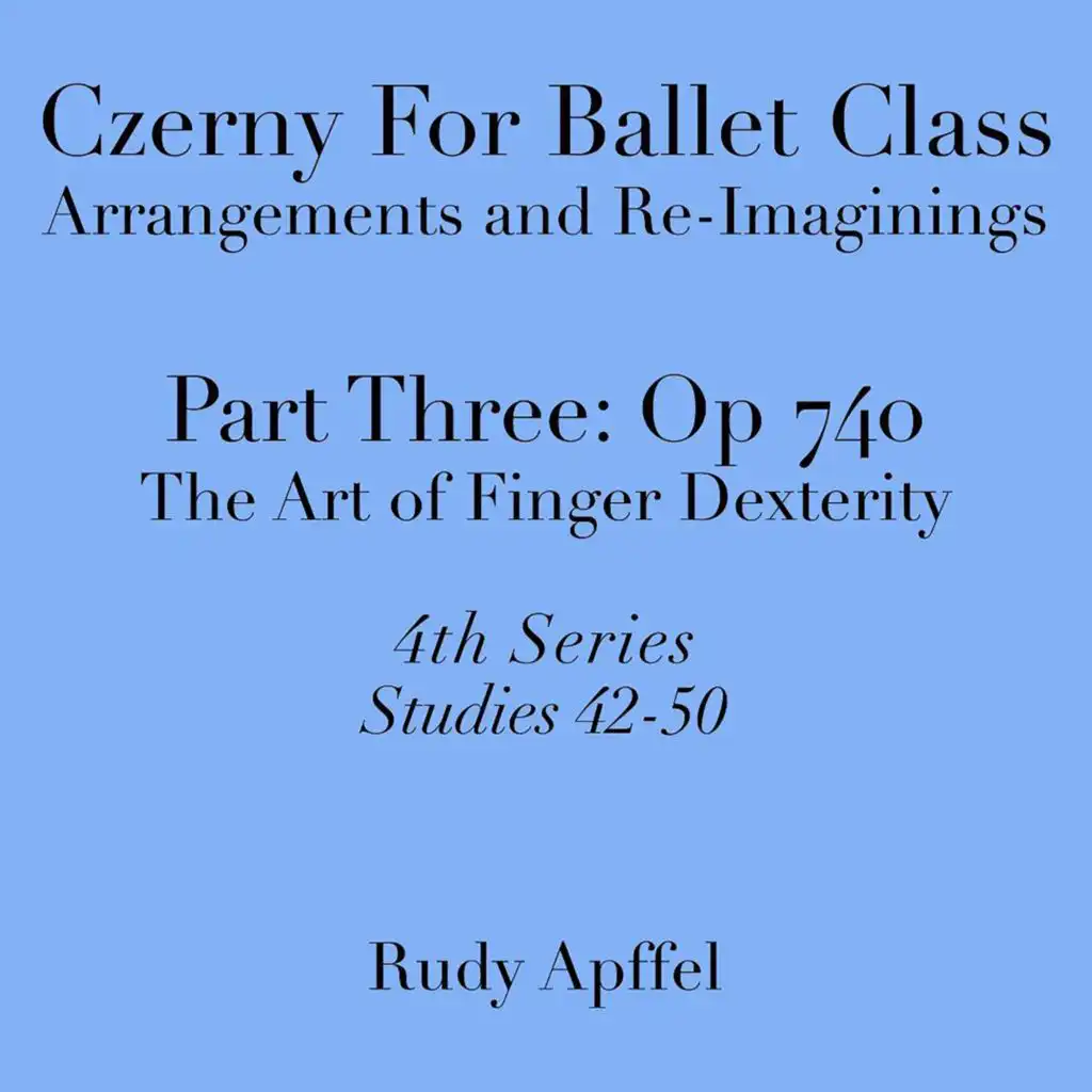 The Art of Finger Dexterity, Op 740: No. 43 in D Major (Third Version)