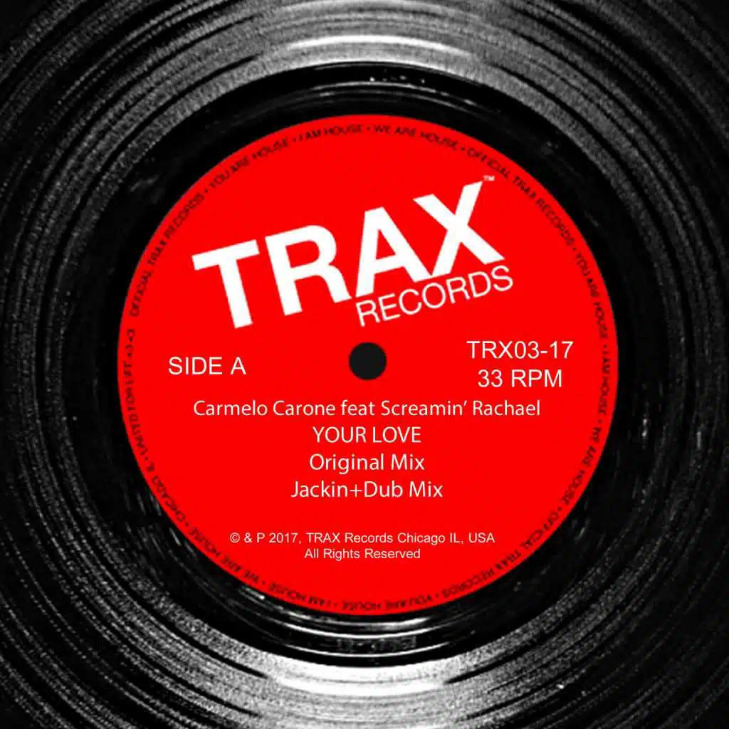 Your Love (feat. Screamin' Rachael)