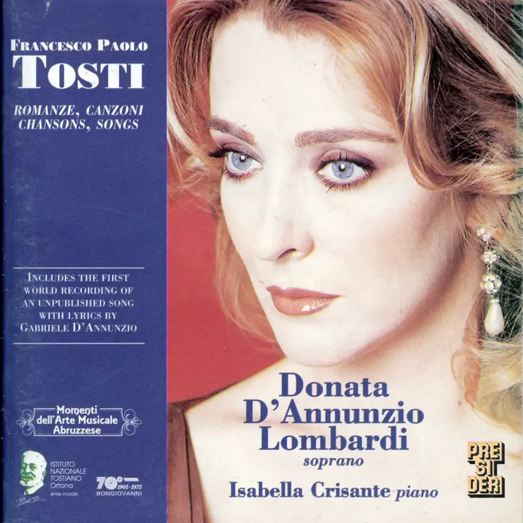 Tosti: Romanze, Canzoni, Chansons & Songs