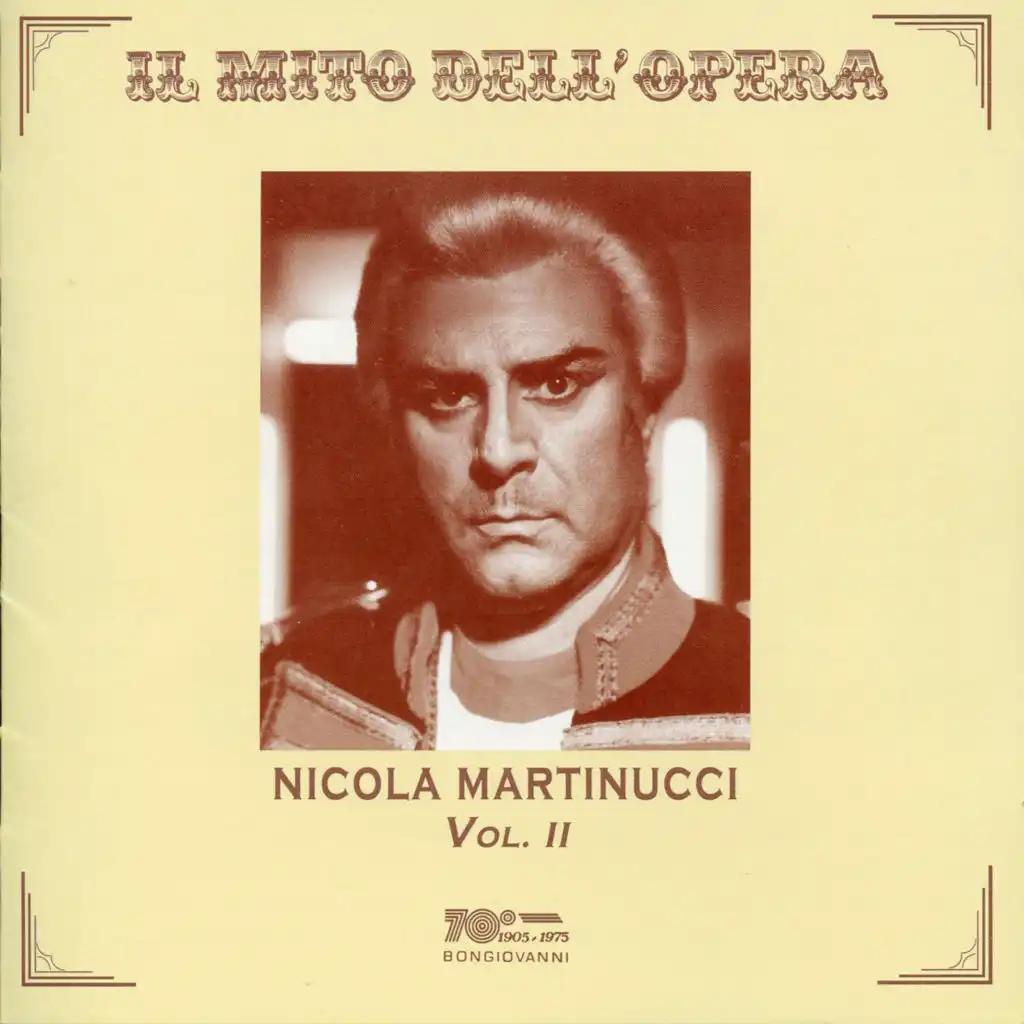 Il mito dell'opera: Nicola Martinucci, Vol. 2 (Live)