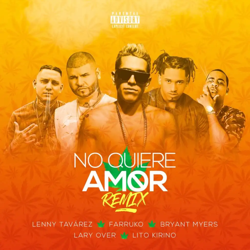 No Quiere Amor (Remix) [feat. Farruko, Bryant Myers, Lary Over & Lito Kirino]