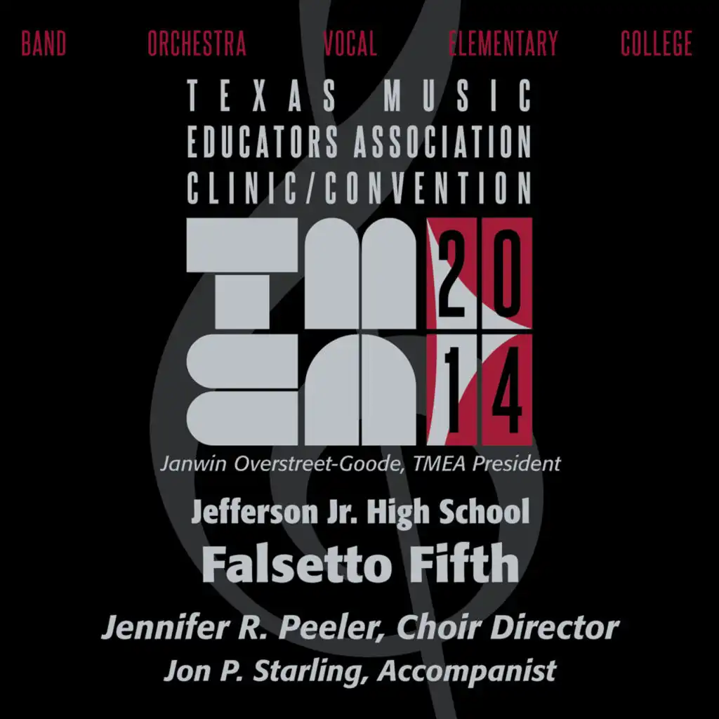 2014 Texas Music Educators Association (TMEA): Jefferson Jr. High School Falsetto Fifth [Live]