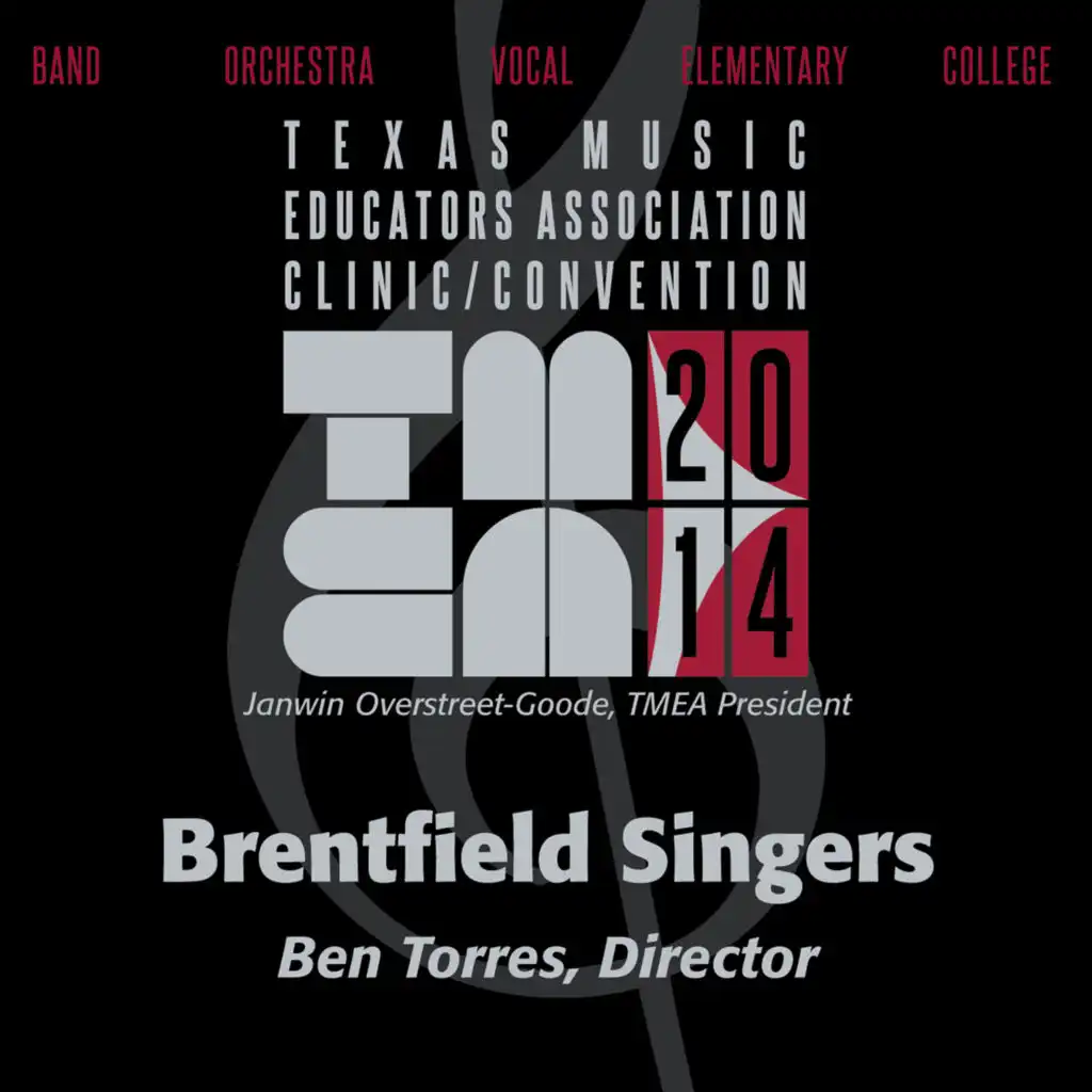 2014 Texas Music Educators Association (TMEA): Brentfield Singers [Live]