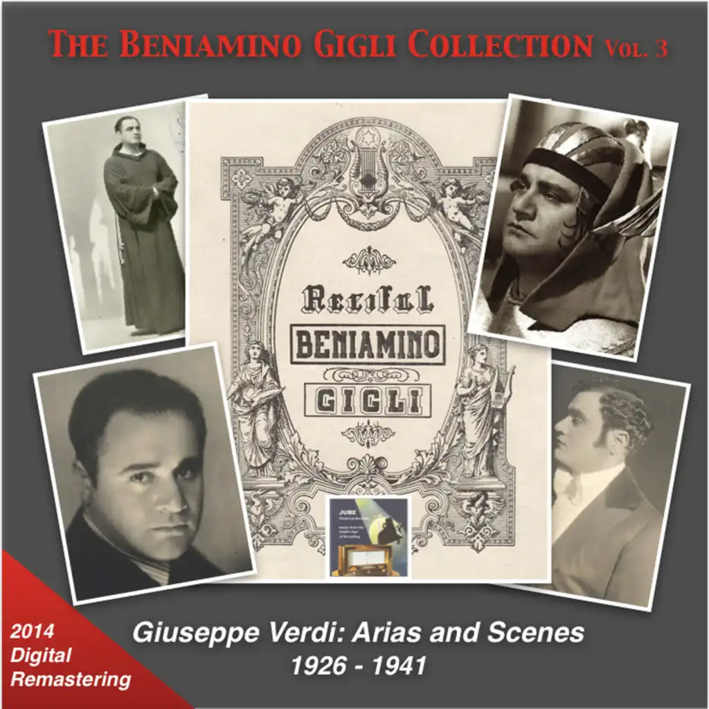 The Beniamino Gigli Collection, Vol. 3 (Verdi Arias & Scenes) [Remastered 2014]