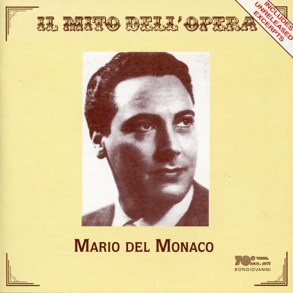 Il mito dell'opera: Mario del Monaco (Live)