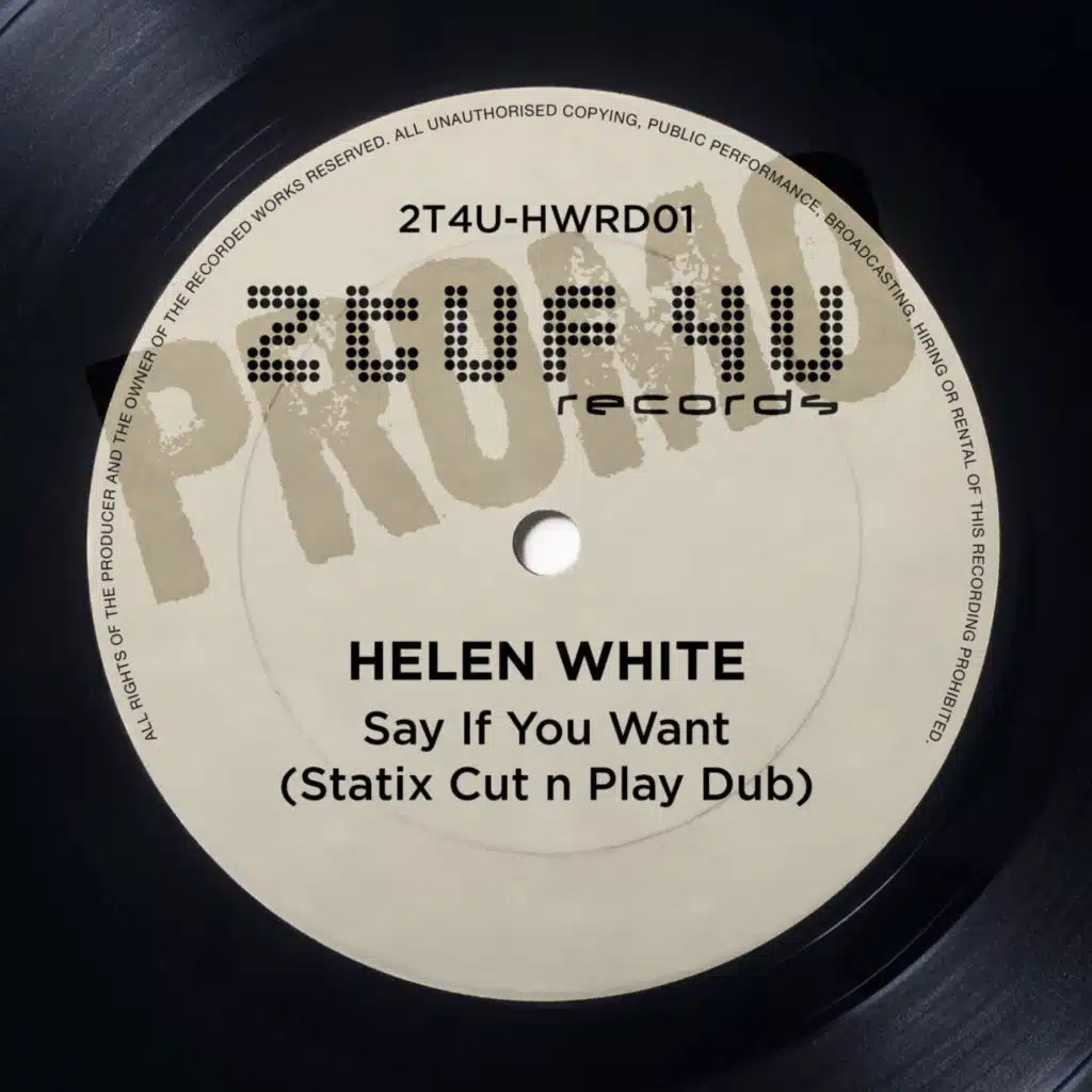 Say If You Want (Statix Vocalized Mix) [feat. DJ Statix]