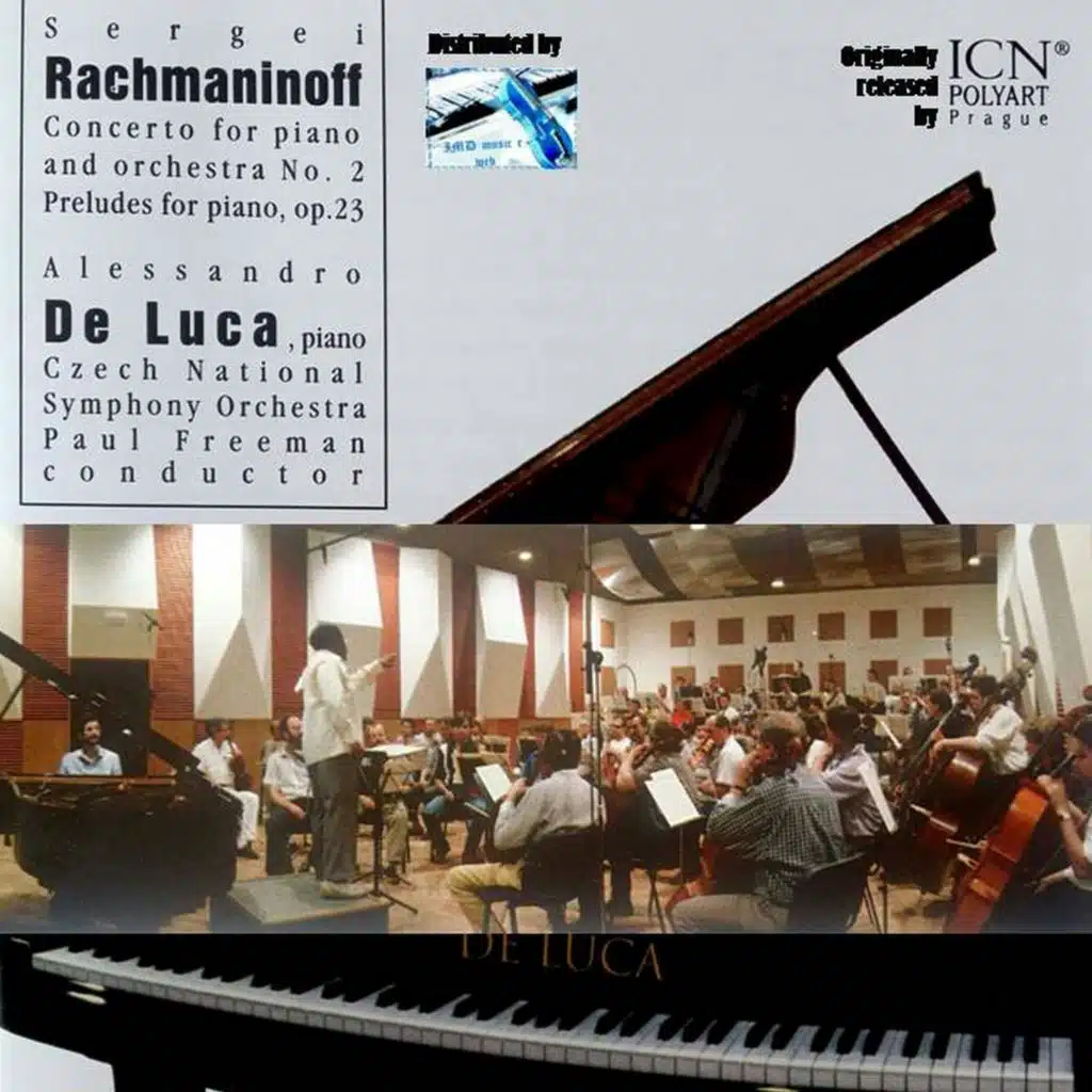 Alessandro De Luca Plays Rachmaninov in Prague (1998)