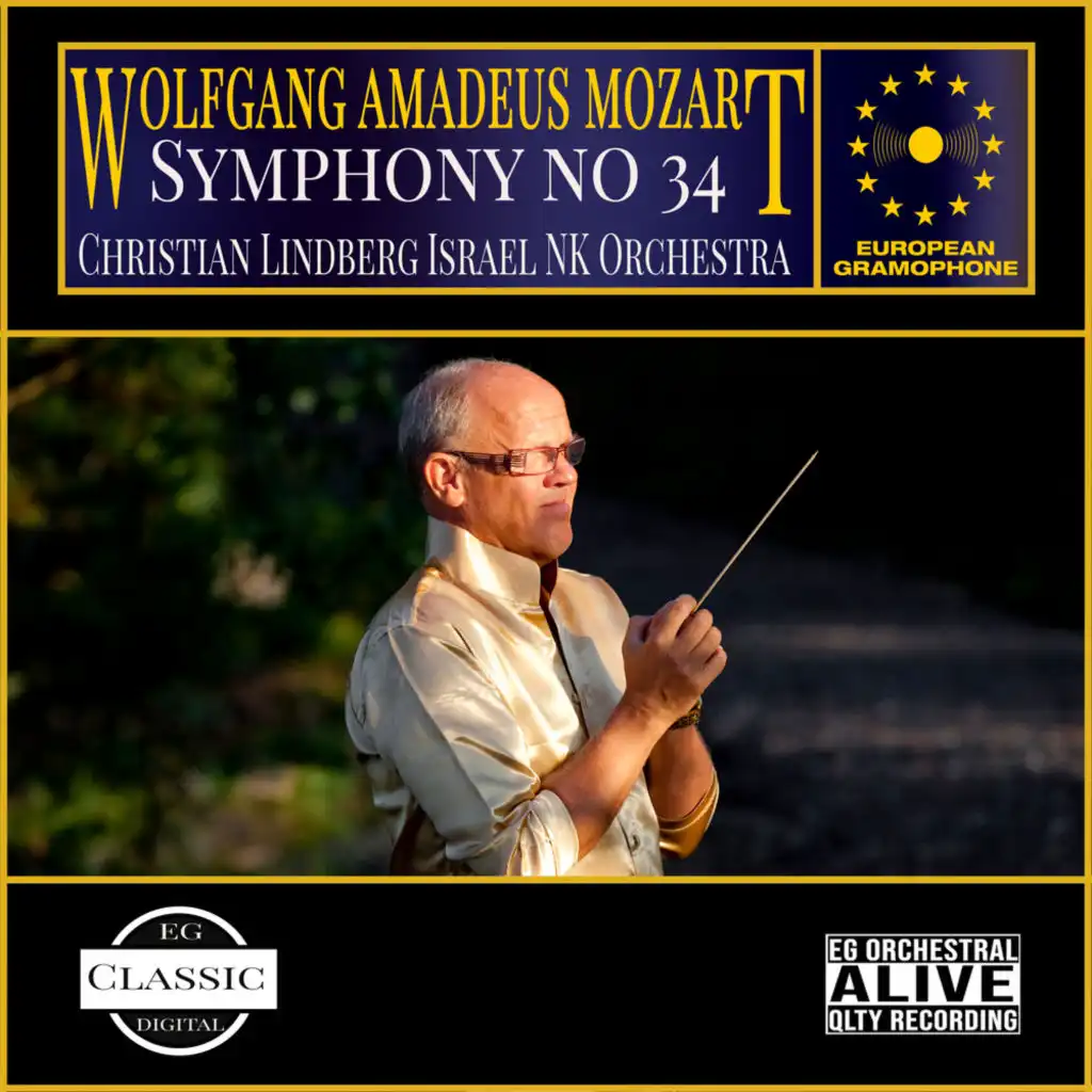 Wolfgang Amadeus Mozart, Christian Lindberg & Israel NK orchestra
