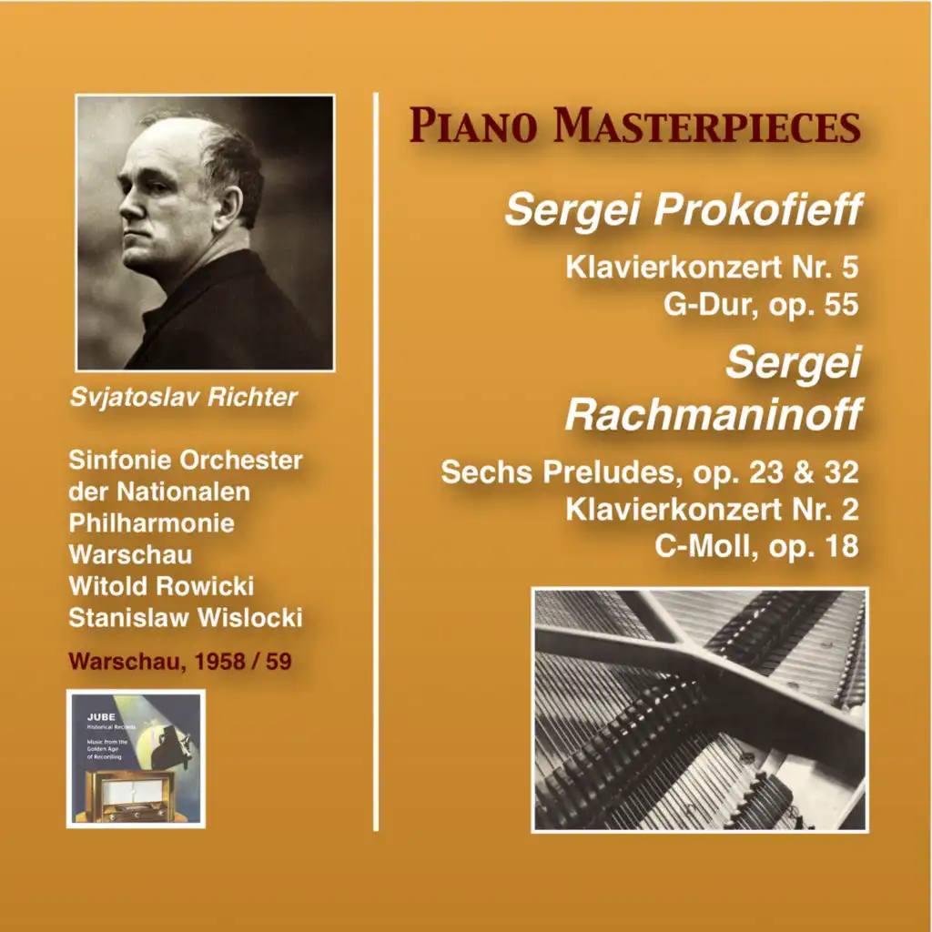 Piano Masterpieces: Sviatoslav Richter plays Sergei Prokofieff and Sergei Rachmaninoff