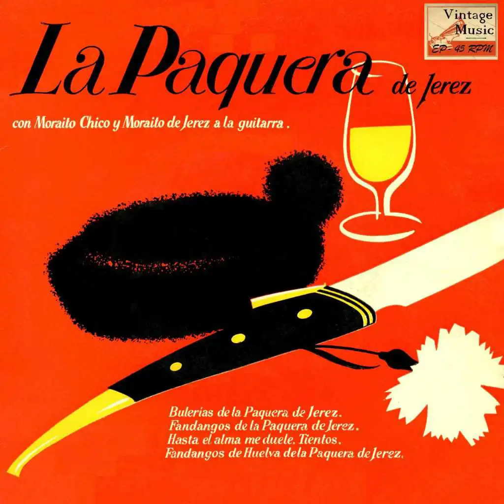 Vintage Flamenco Cante Nº 54 - EPs Collectors, "La Paquera"