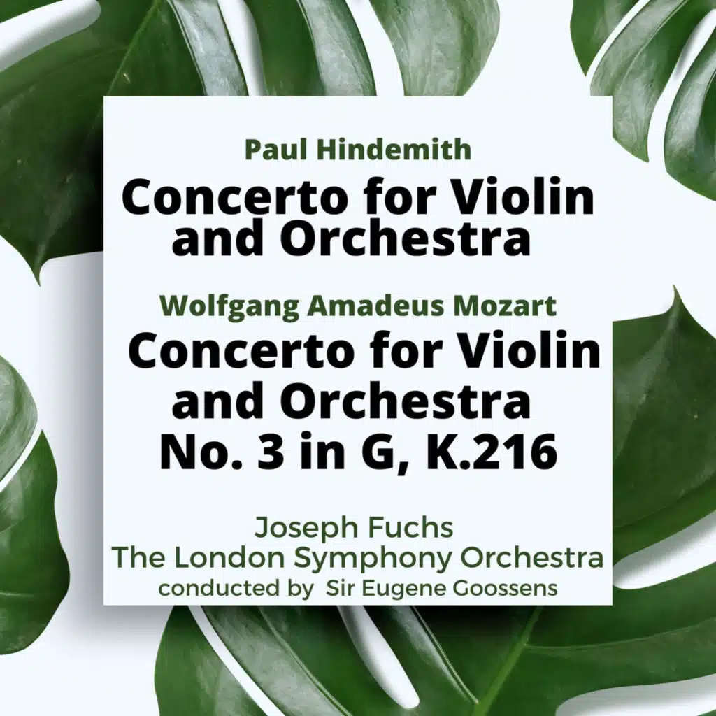 Violin Concerto: II. Langsam