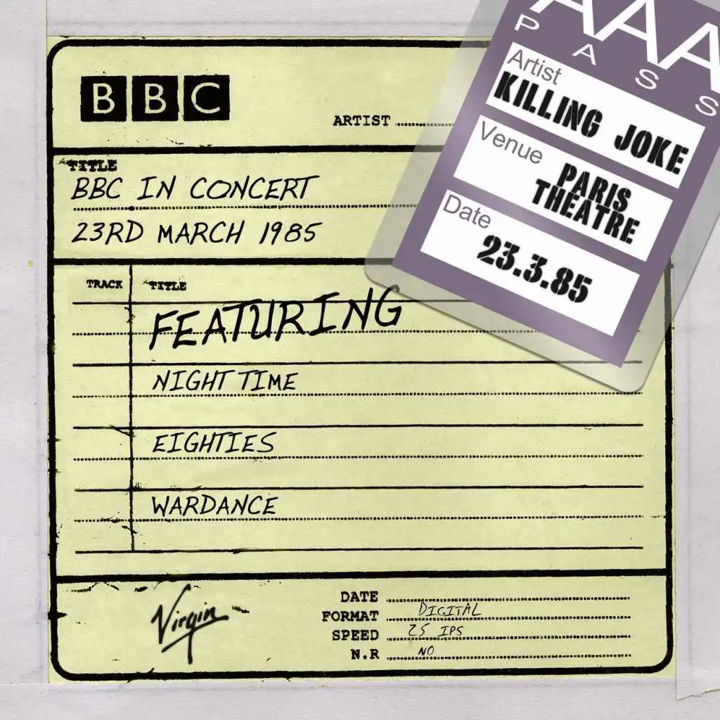 Tabazan (BBC In Concert - 23rd March 1985)