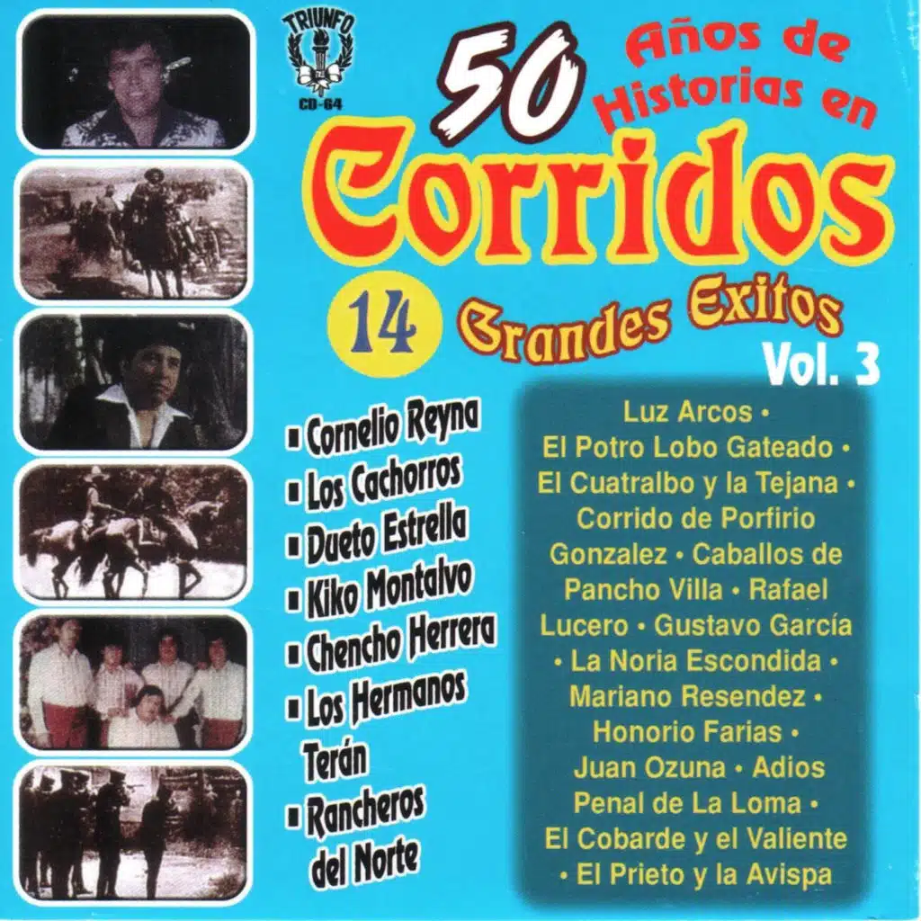 50 Anos De Historias En Corridos, Vol. 3
