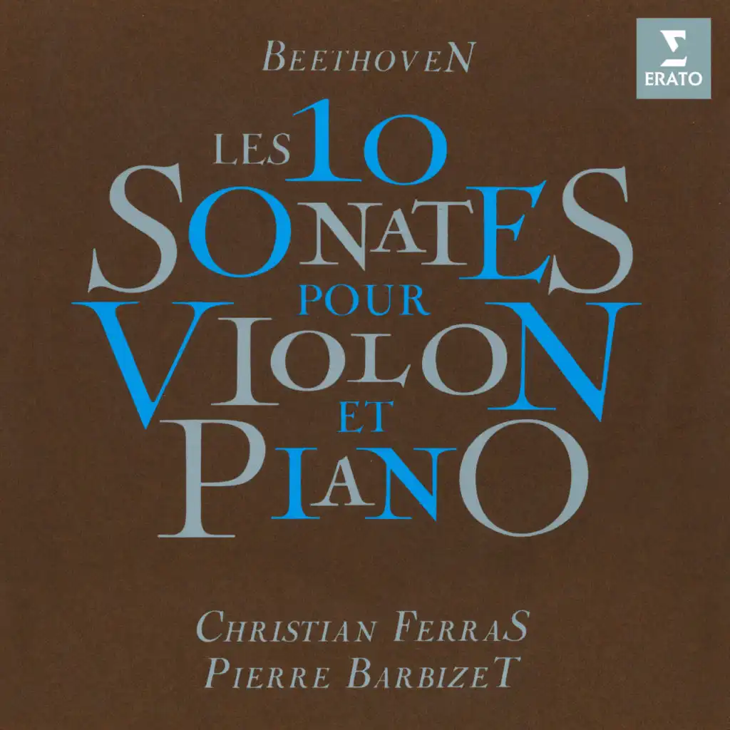 Violin Sonata No. 9 in A Major, Op. 47 "Kreutzer": II. Andante con variazioni (feat. Pierre Barbizet)