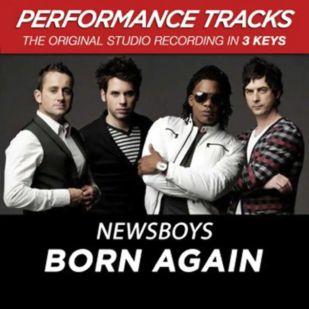 Born Again (Medium Key Performance Track With Background Vocals)