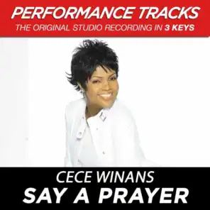 Say A Prayer (Performance Track In Key Of F/Ab With Background Vocals)