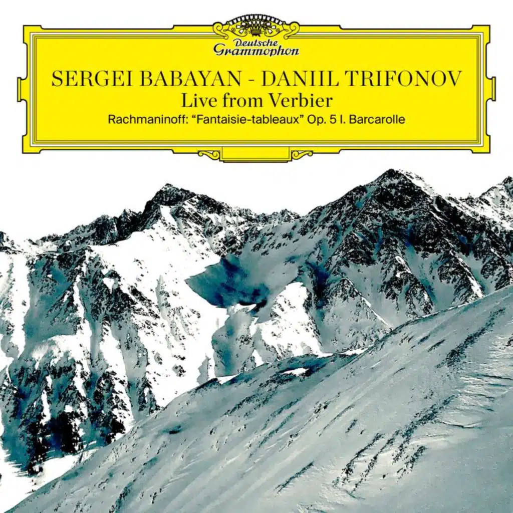 Rachmaninoff: Suite No. 1 for 2 Pianos, Op. 5 "Fantaisie-tableaux" - I. Barcarole (Live from Verbier Festival / 2015)