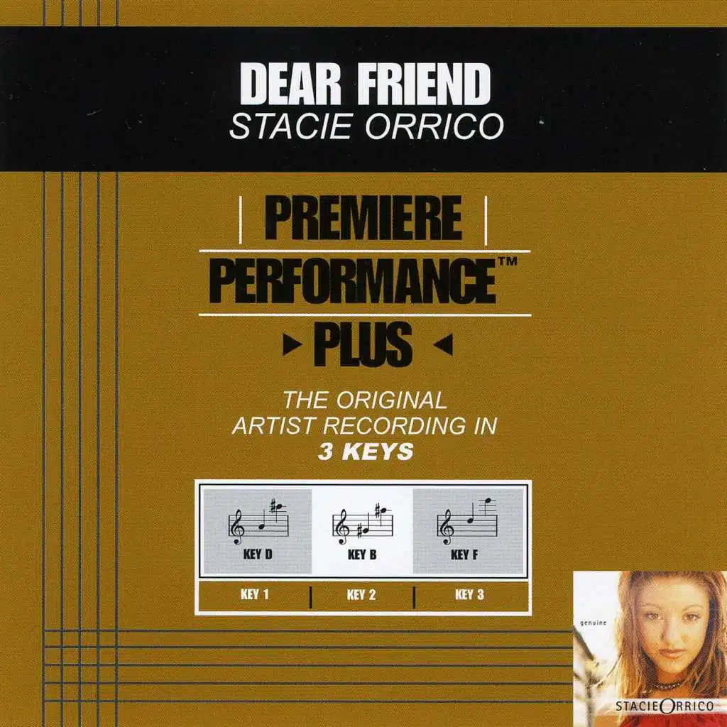 Dear Friend (Performance Track In Key Of F)