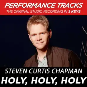 Holy, Holy, Holy (Medium Key Performance Track With Background Vocals; TV Track)