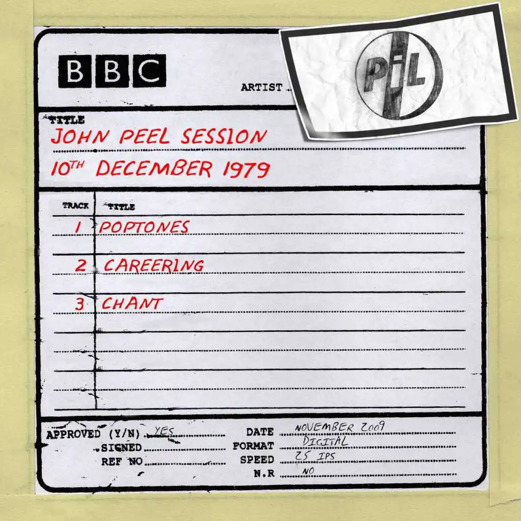 Poptones (BBC Radio 1 John Peel Session)