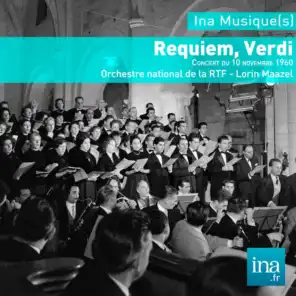 Requiem, Verdi, Orchestre national de la RTF - Lorin Maazel