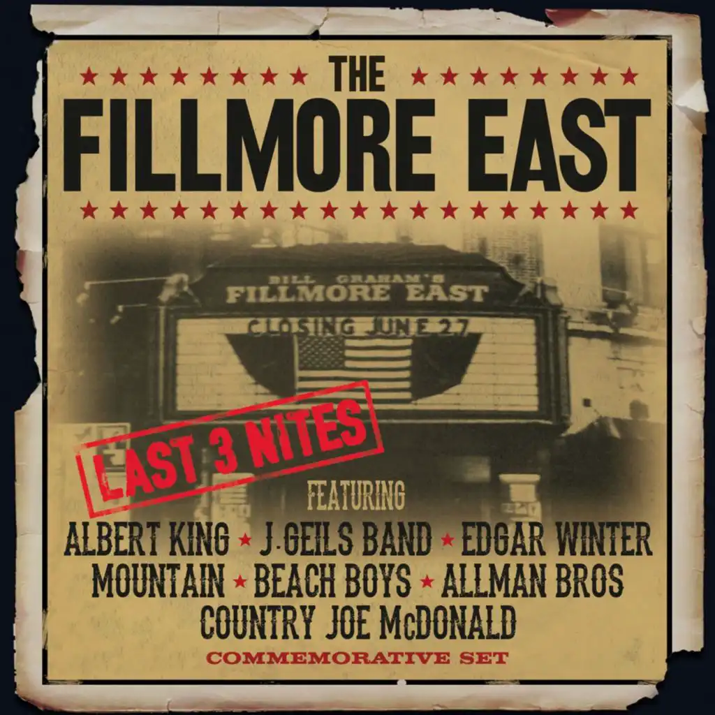 The Fillmore East Last 3 Nites - Live & Remastered