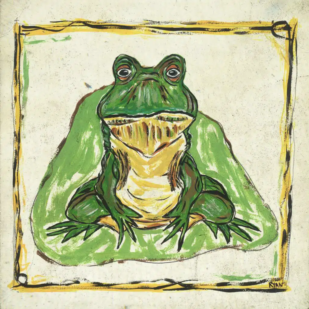 Frog on a Pad / Burning