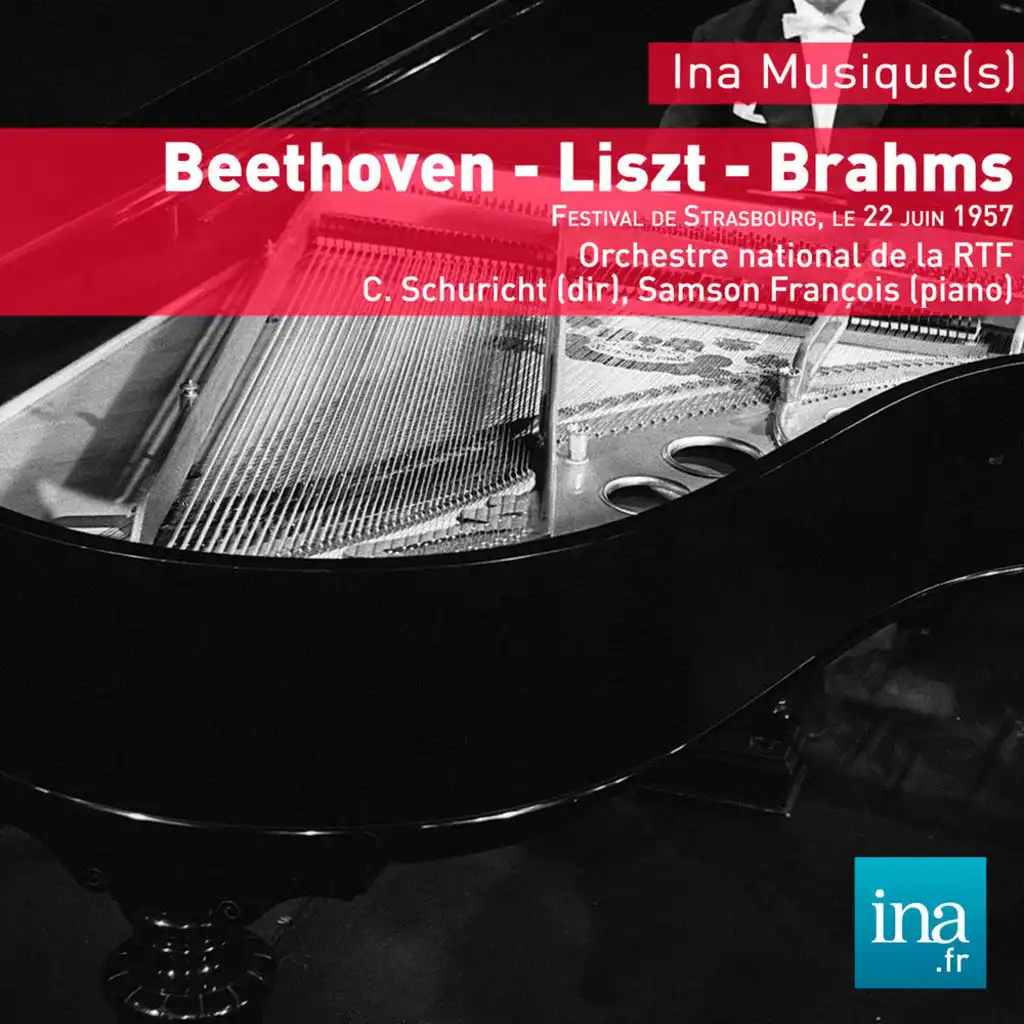 Beethoven - Liszt - Brahms, Orchestre national de la RTF - C. Schuricht (dir)