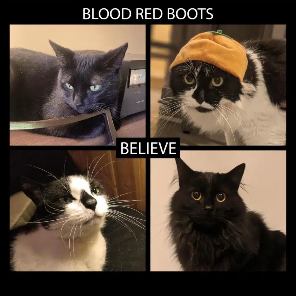 Blood Red Boots