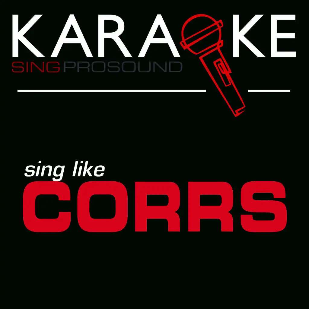 Karaoke in the Style of Corrs