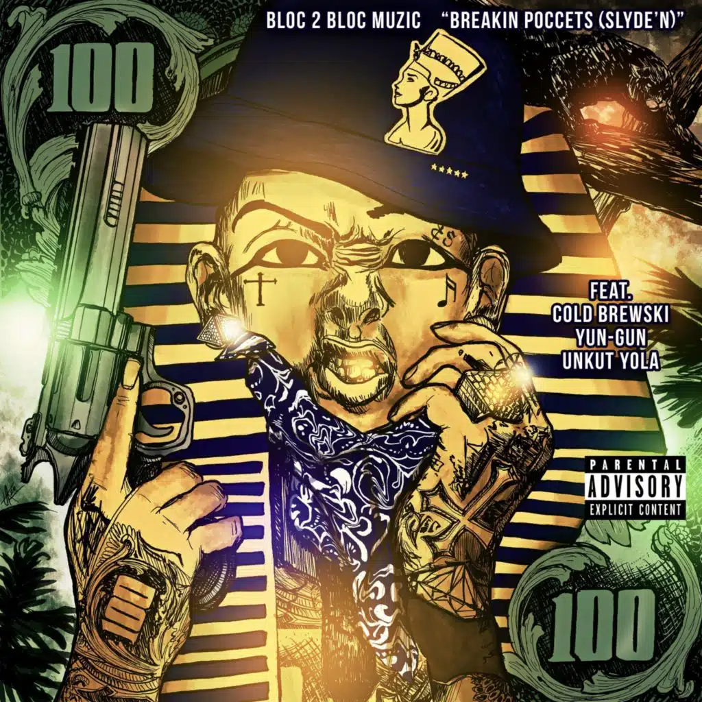 Breakin' Poccets (Slyde'n) [feat. Cold Brewski, Yun-Gun & Unkut Yola]