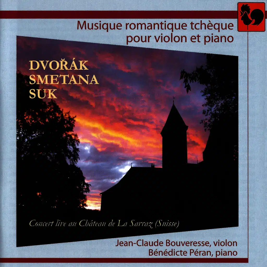 Czech Romantic Music for Violin and Piano (Live)