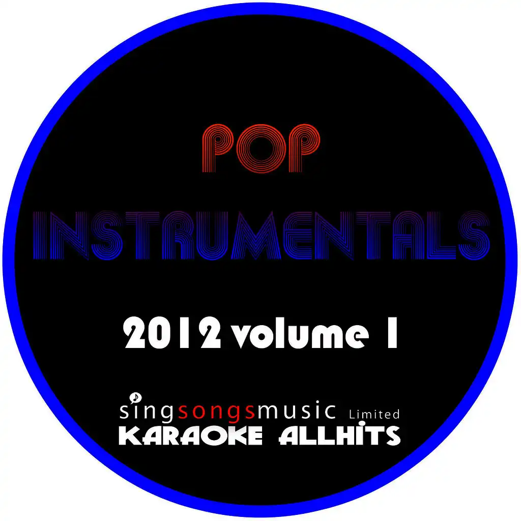 2012 Pop Instrumentals Volume 1