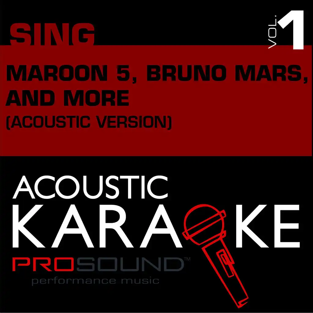 One More Night (Karaoke Lead Vocal Demo)