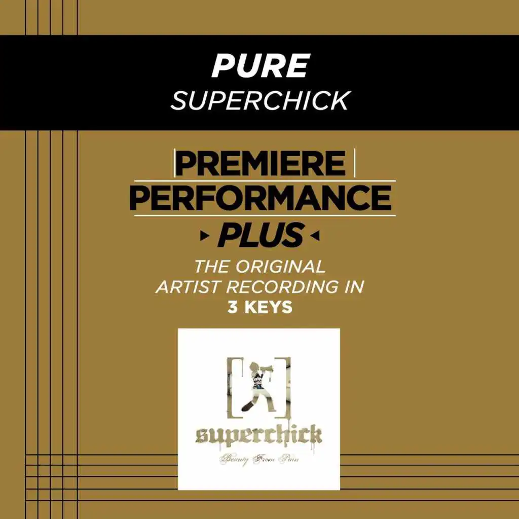 Pure (Medium Key Performance Track With Background Vocals)