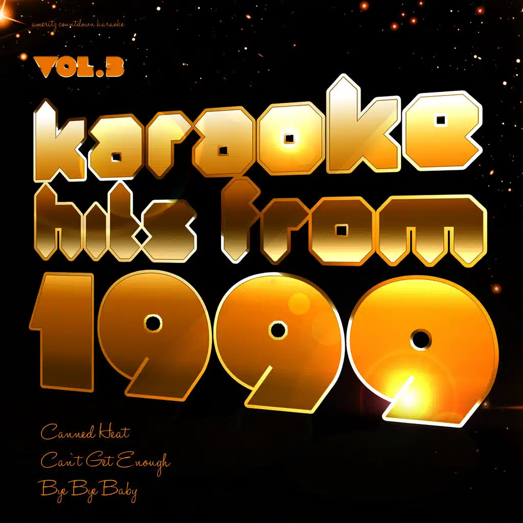 Karaoke Hits from 1999, Vol. 3