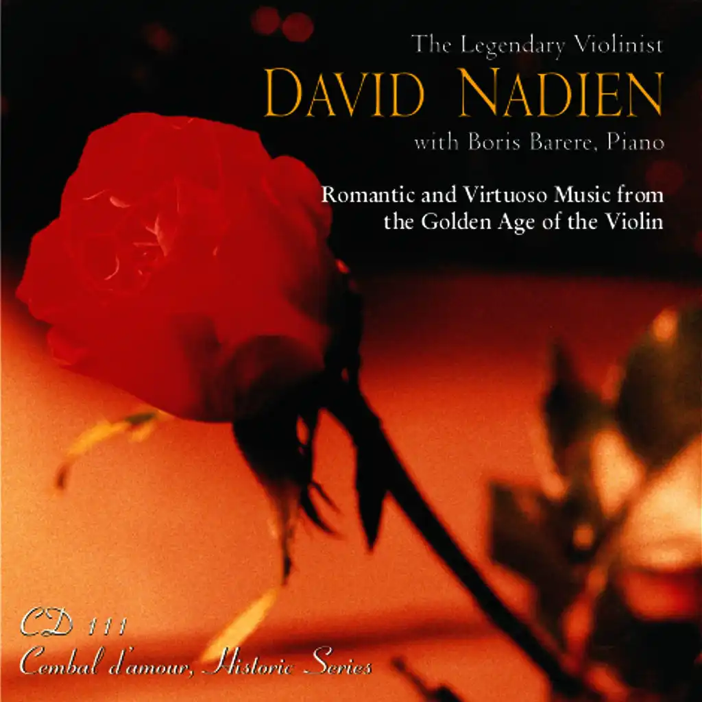The Legendary Violinist David Nadien, Vol. 1