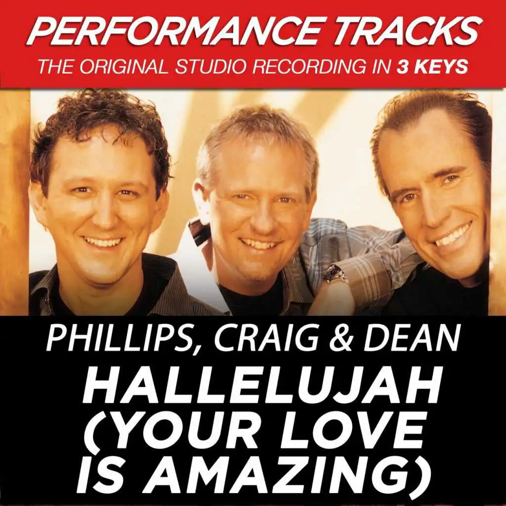 Hallelujah (Your Love Is Amazing) (Performance Track In Key Of C)