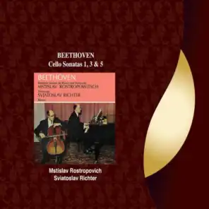 Mstislav Rostropovich & Sviatoslav Richter (piano)