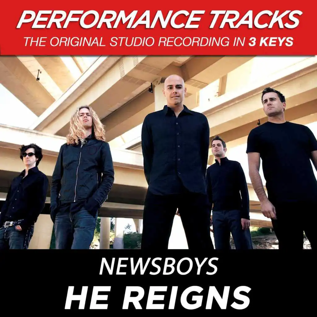 He Reigns (Performance Track In Key Of G Wiithout Background Vocals)