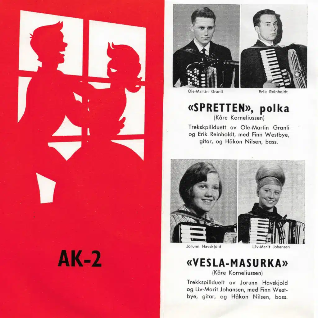 Spretten, polka/Vesla-masurka (feat. Finn Westbye & Håkon Nilsen)