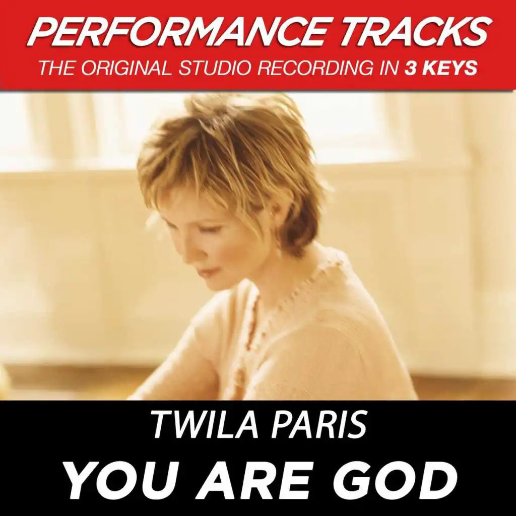 You Are God (Performance Track In Key Of C)