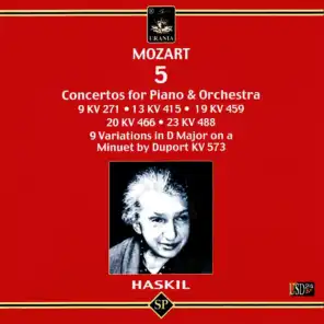 Haskil Plays Mozart: 5 Piano Concertos